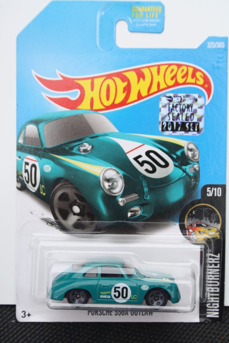 Hot Wheels Porsche 356a outlaw - Green 1:64