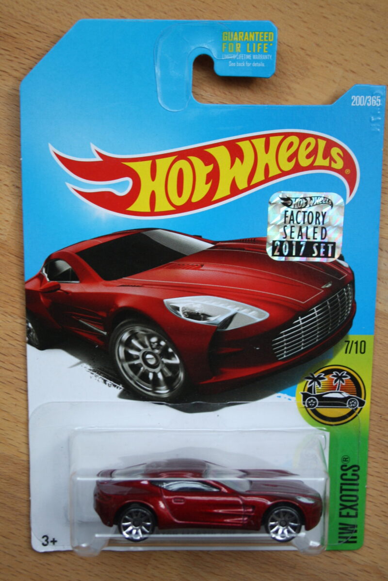 Hot Wheels Aston Martin One-77 - Red 1:64