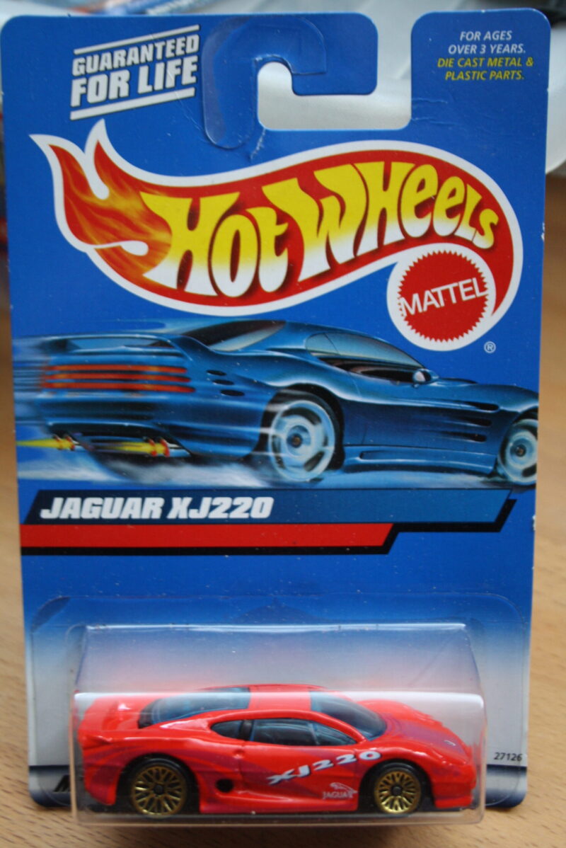 Hot Wheels Jaguar XJ-220 - Red 1:64