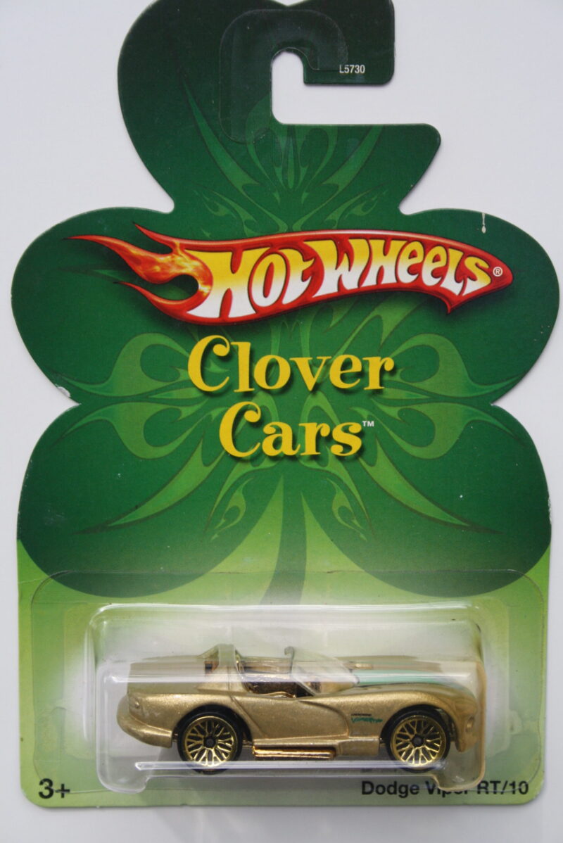 Hot Wheels Dodge  Viper RT10 - Gold Clover cars 1:64