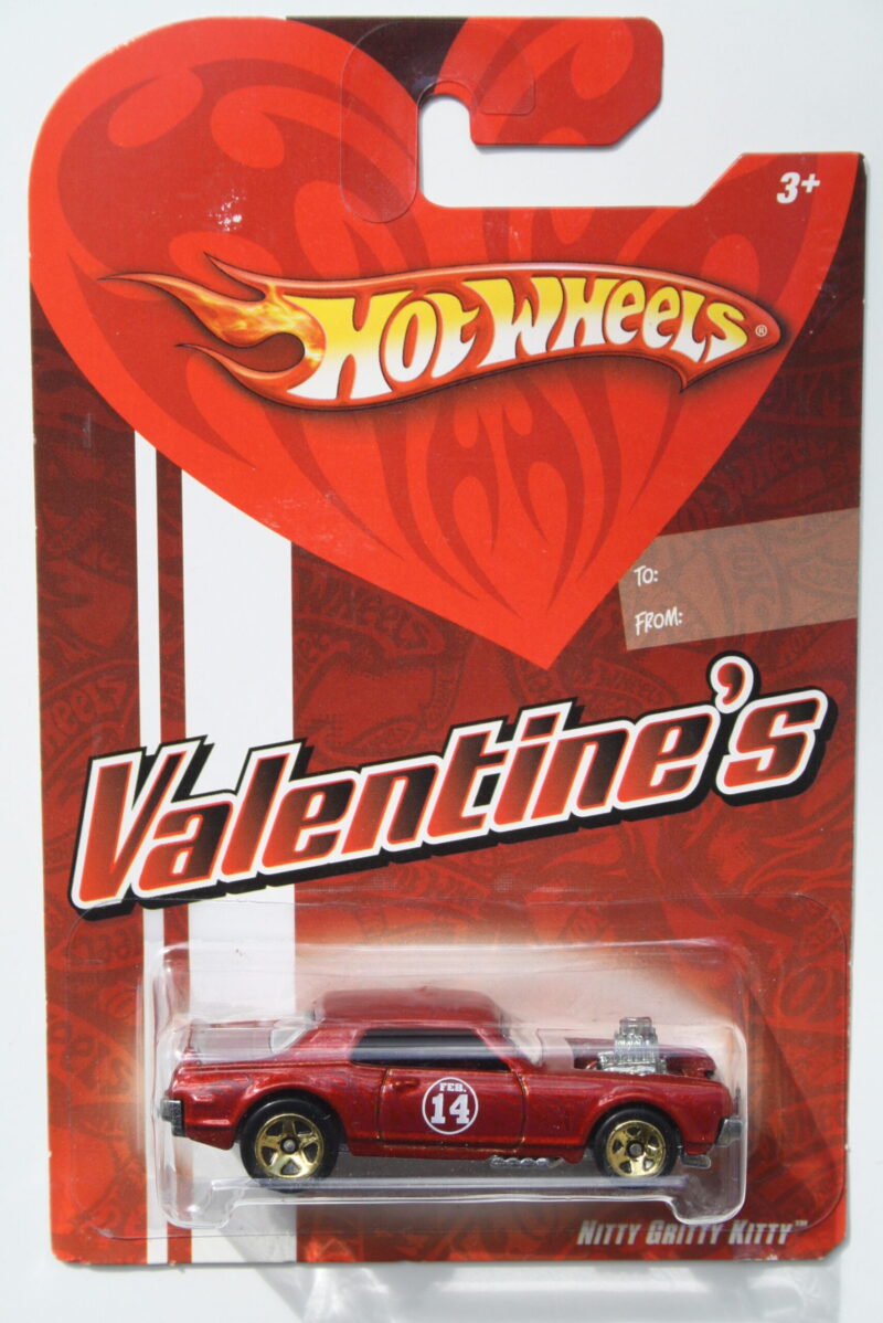 Hot Wheels Nitty Gritty Kitty Brown Valentine-s 1:64