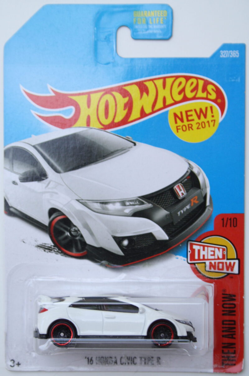 Hot Wheels Honda 16 Civic Type R - Blister is glued - White 1:64