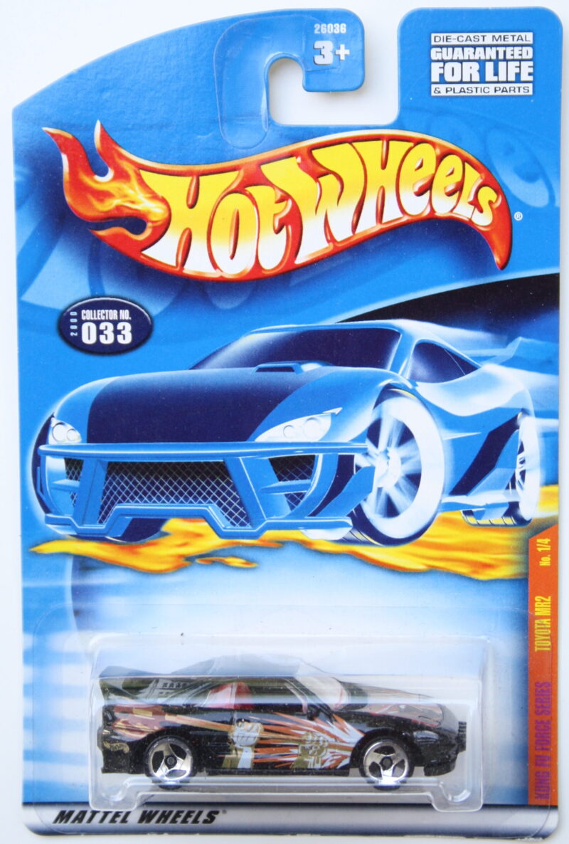 Hot Wheels Toyota MR2 - Kung Fu - Black 1:64