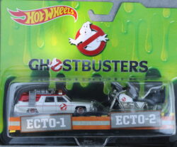 Hot Wheels Ecto  1 and 2 - Ghostbusters - White 1:64