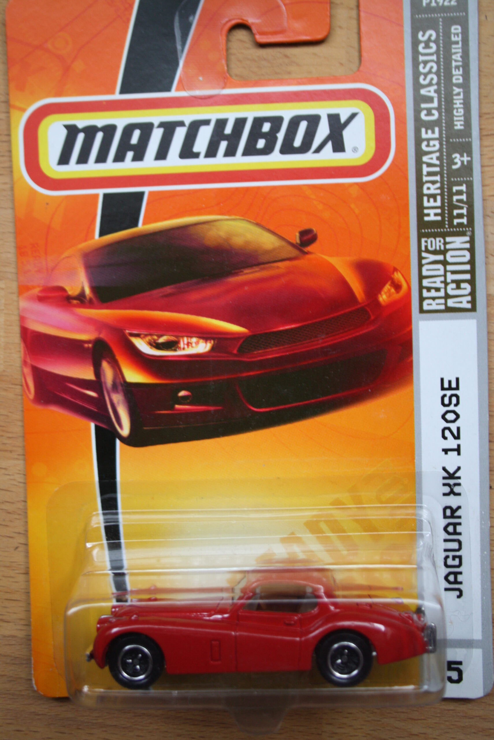 Matchbox Jaguar MK 120SE - Red 1:64