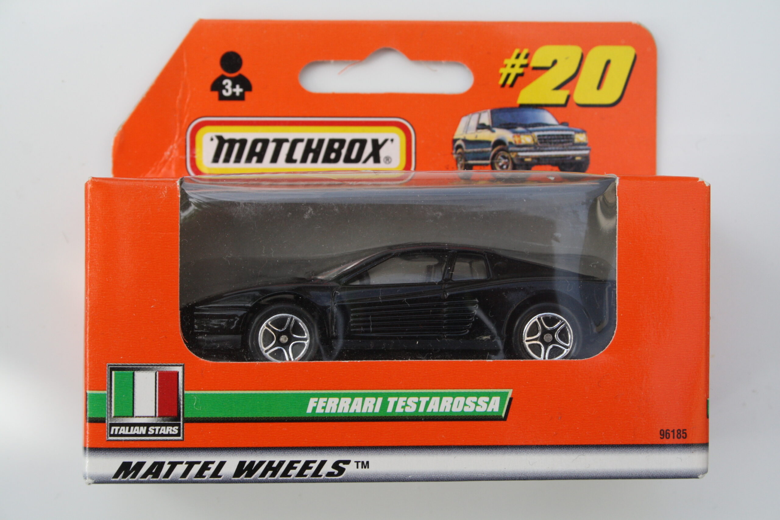 Matchbox Ferrari Testarossa - Black 1:64