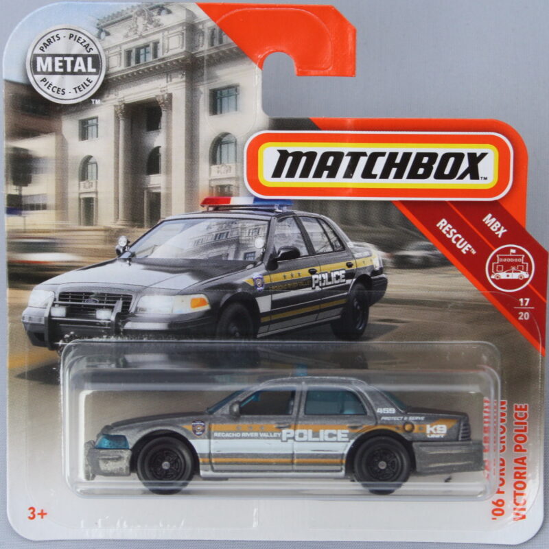 Matchbox Ford 06 Crown Victoria - Police 1:64