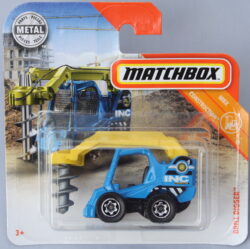 Matchbox Drill Digger Blue 1:64