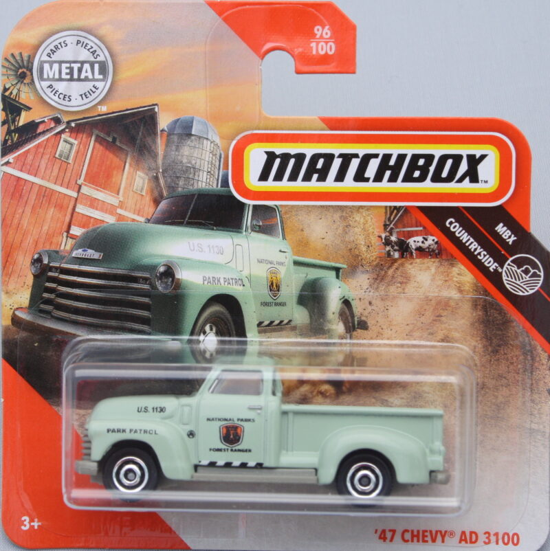 Matchbox Chevrolet 47 AD3100 - Green 1:64