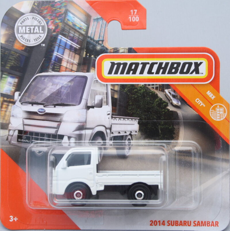 Matchbox Subaru 2014 Sambar - White 1:64