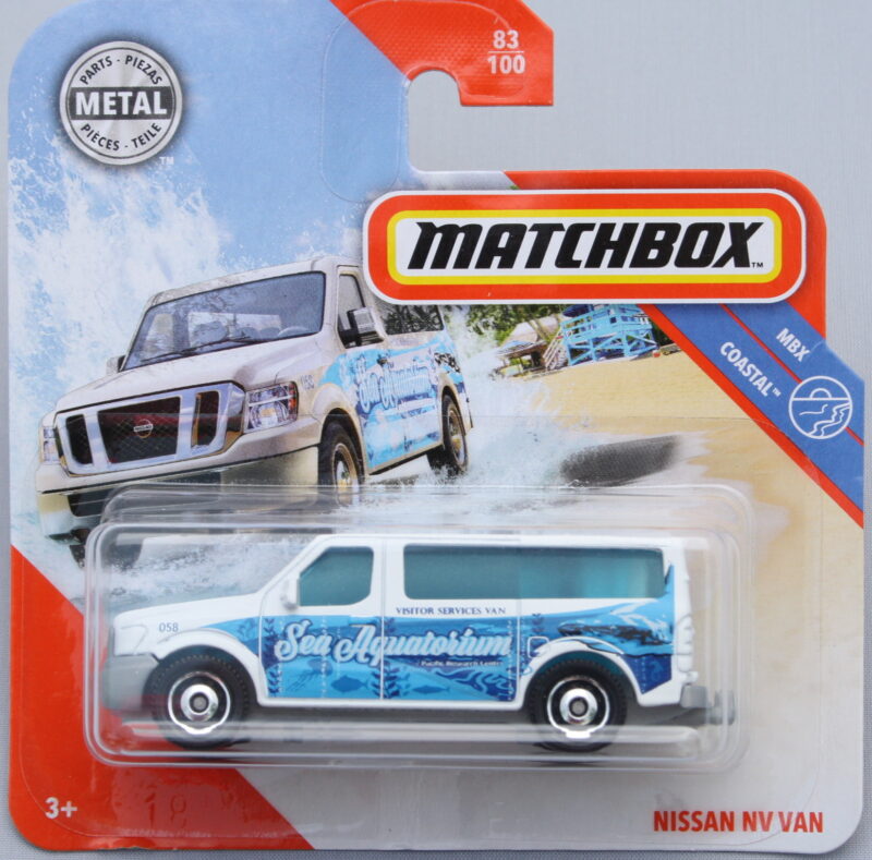 Matchbox Nissan NV Van - White 1:64