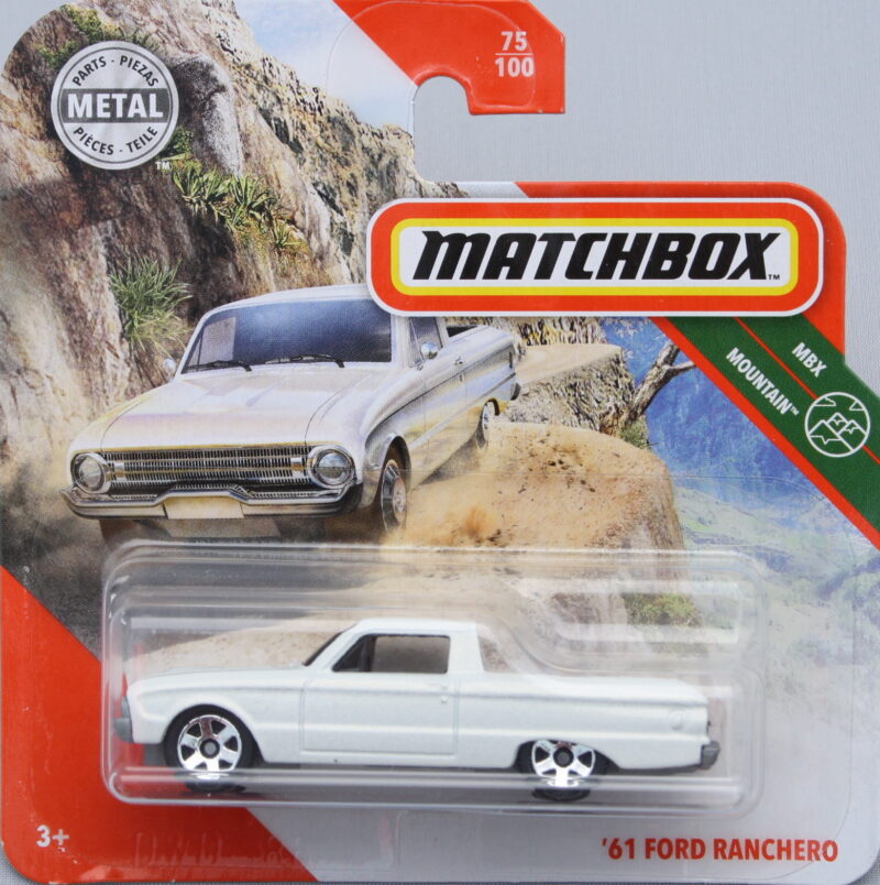 Matchbox Ford 61 Ranchero - White 1:64