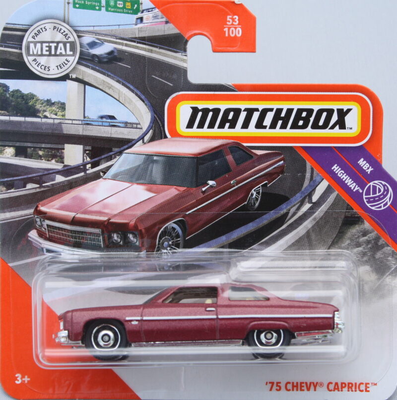 Matchbox Chevrolet 75 Caprice - Brown 1:64