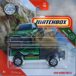 Matchbox Ram Work truck - Green 1:64