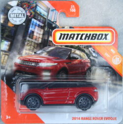 Matchbox Range Rover 2014 Evoque - Red 1:64