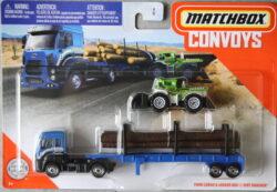 Matchbox Ford Cargo and Logger bed Convoys - Dirt Smasher