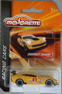 Majorette Chevrolet  Corvette - No 3 - Yellow