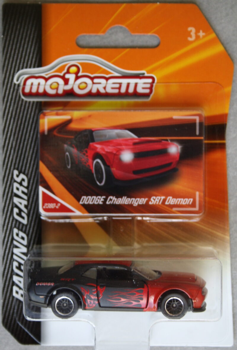 Majorette Dodge Charger SRT Demon - Red and Black