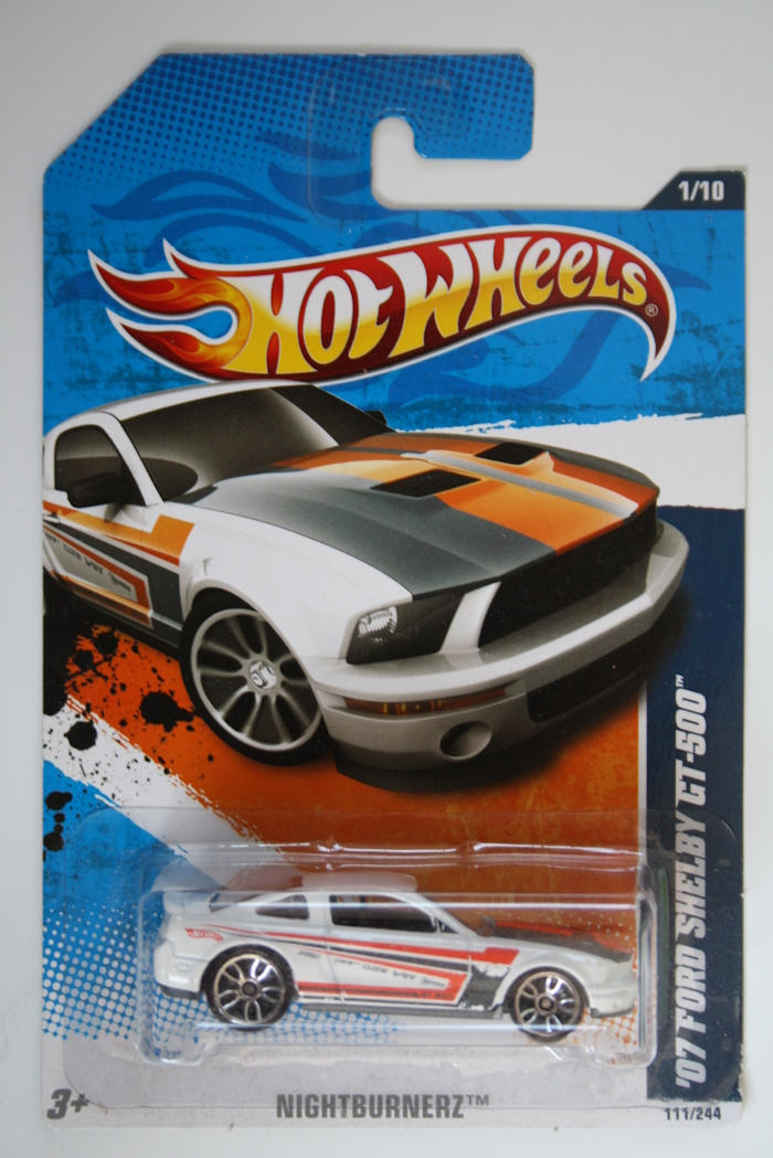 07 Ford Shelby GT-500 white