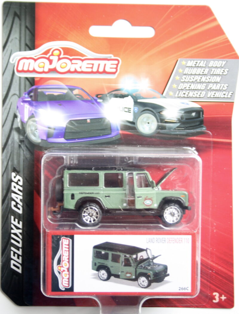 Majorette Land Rover Defender - Green 1:64