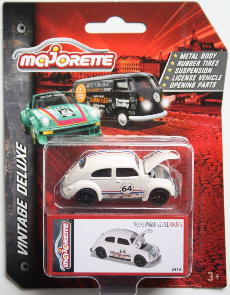 Majorette Volkswagen Beetle - 64 - White 1:64