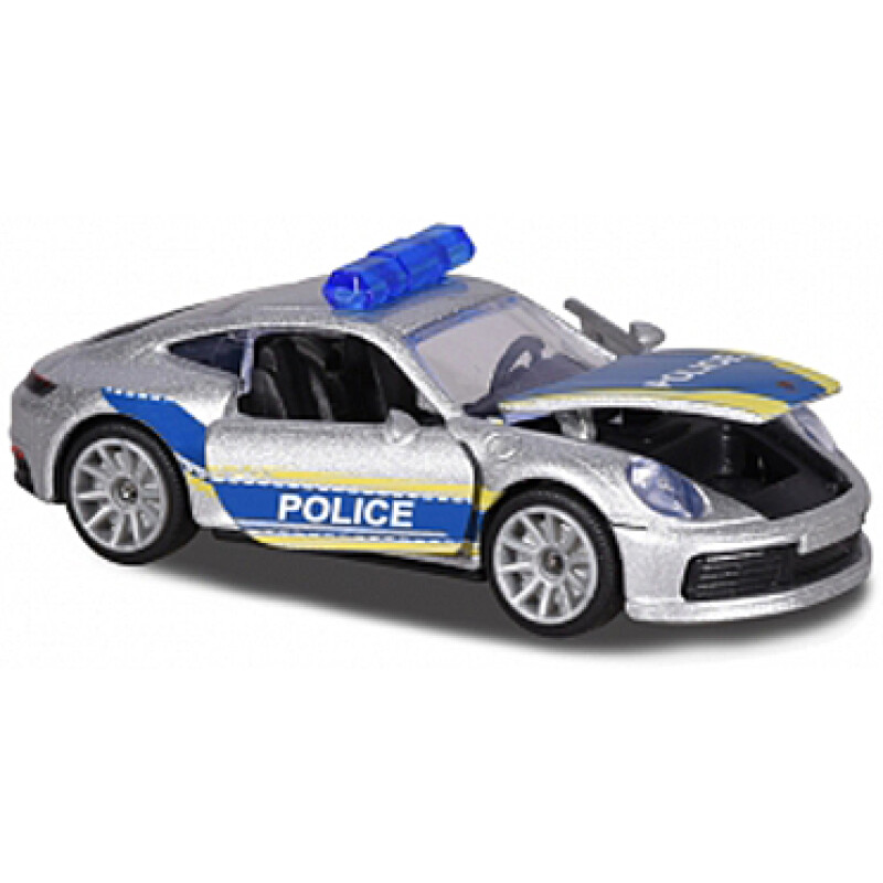 Majorette Porsche 911 Carrera S (992) - Politie - Porsche Edition Deluxe 1:64