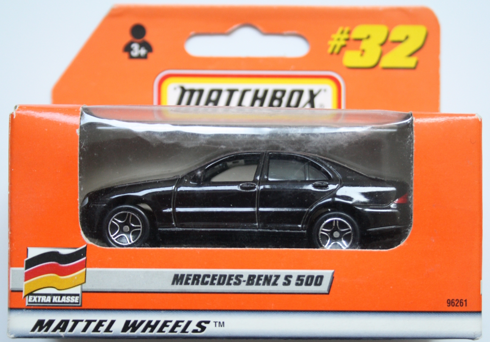 Matchbox Mercedes-Benz S500 black